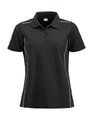 Dames Polo Clique New Alpena 028223 Zwart